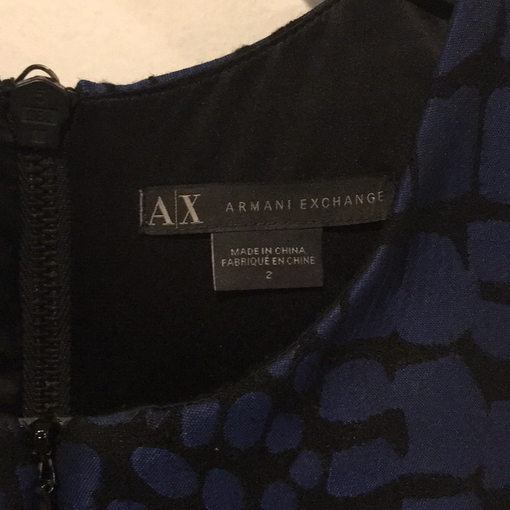 ARMANI royal blue dress - Picture 9 of 11